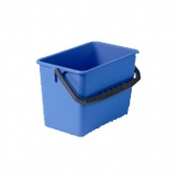 Emmer 6 ltr Blauw Werkwagen