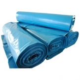 Afvalzak plastic 80x110 cm T60 blauw 120 ltr
