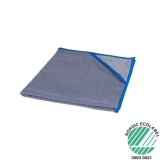 Microvezeldoek met scrubhoek Blauw