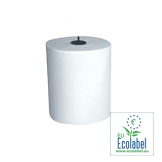 Handdoek papierrol Ecolabel Euro Matic XXL cellulose wit