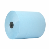 Handdoek papierrol Euro Matic cellulose blauw