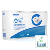 KC Toiletpapier Recycled Wit 2-lgs 72 mtr, 600 vel, Ecolabel