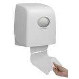 KC Handdoekdispenser Wit voor handdoekrol + doos handdoekrollen