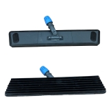 Stofwisser met lamellen en aluminium steel