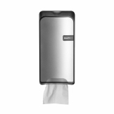 Toiletpapierdispenser Bulkpack Quartz Zilver