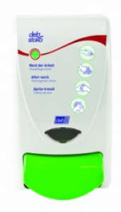 Dispenser voor de handcreme Deb Pure Restore