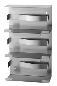 Handschoendispenser voor wandmontage RVS