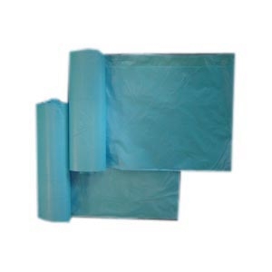 Afvalzak plastic 70x110 cm 100my blauw 120 ltr