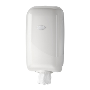 Poetspapierdispenser Mini Wit