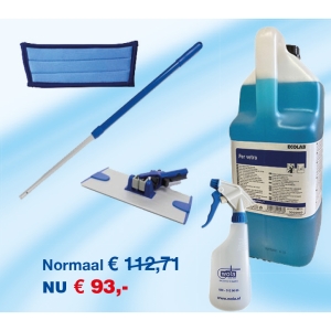 Glasmopsysteem + Per Vetro + sproeiflacon