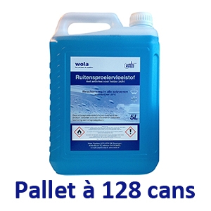 Wola Ruitensproeiervloeistof - Palletvoordeel  (128 cans)