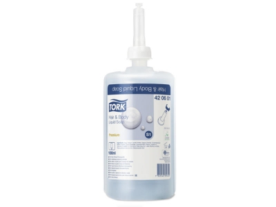 Hair & Body Premium t.b.v. S-box (Tork) 1 ltr